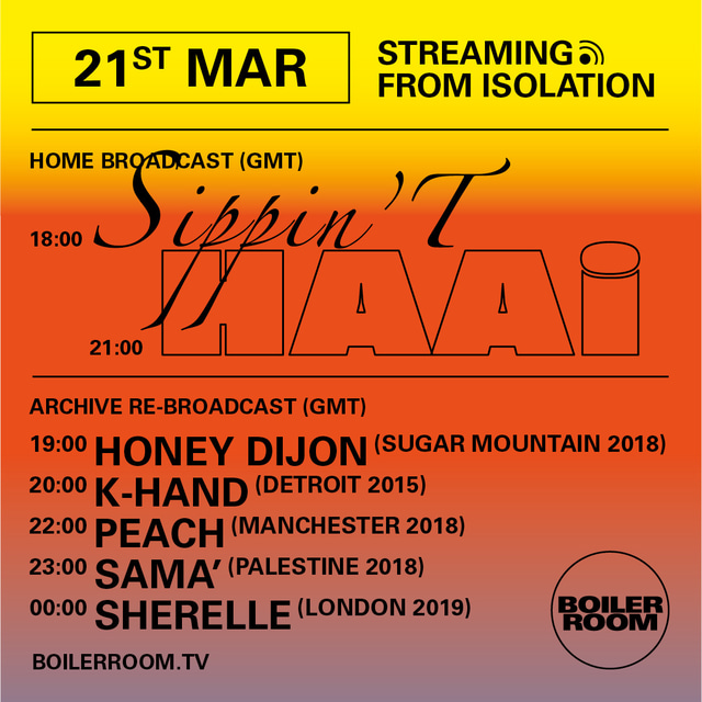 Flyer for event Streaming From Isolation – #3.