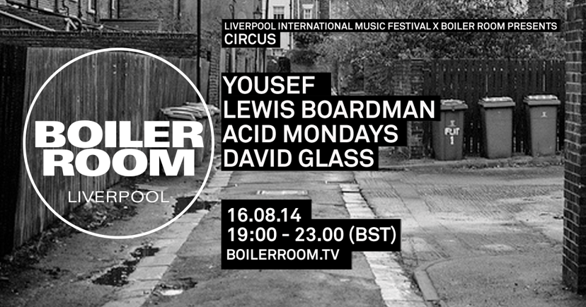 Flyer for event LIMF X Circus .