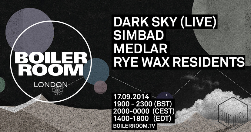 Flyer for event Dark Sky.