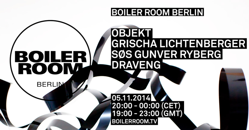 Flyer for event Berlin: Objekt & Friends.
