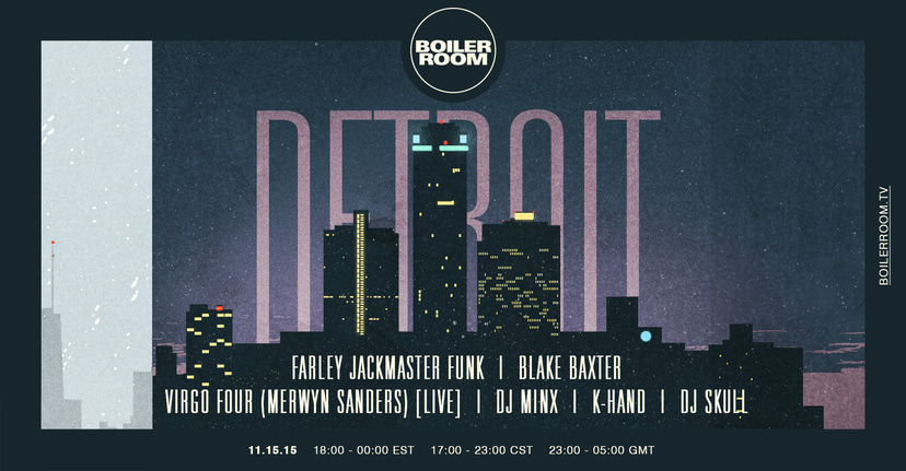 Flyer for event Chicago vs Detroit #4.