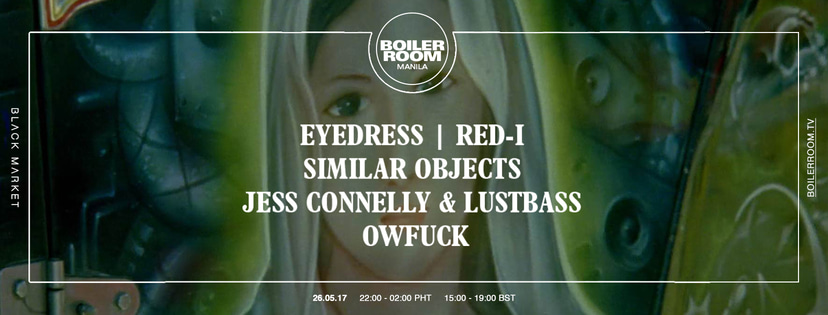 Flyer for event BR Manila: Black Market.