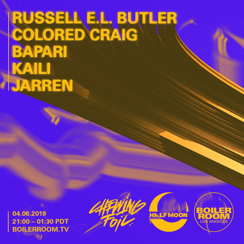 Flyer for event Boiler Room Los Angeles: Half Moon.