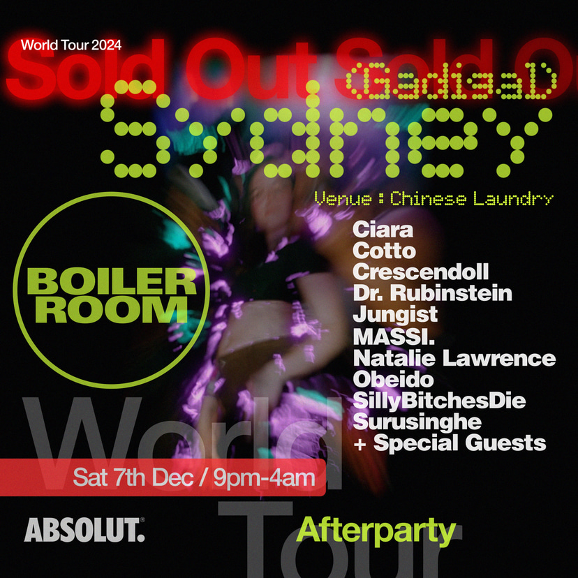 Flyer for event Sydney | Afterparty.
