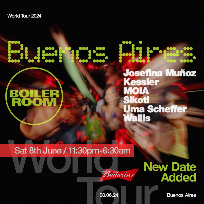 Flyer for event Buenos Aires | Saturday.