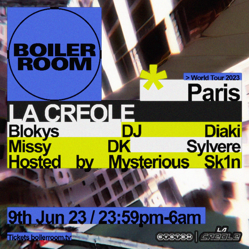 Flyer for event Paris | Friday.