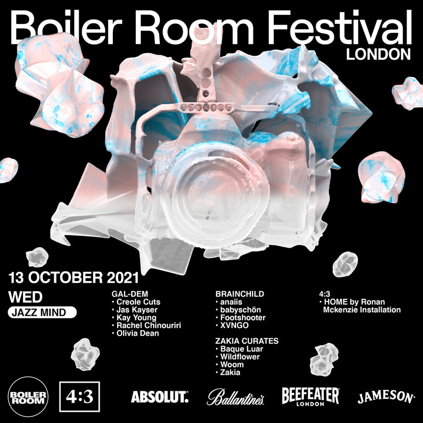 Flyer for event Wed: Jazz Mind | Boiler Room Festival London.