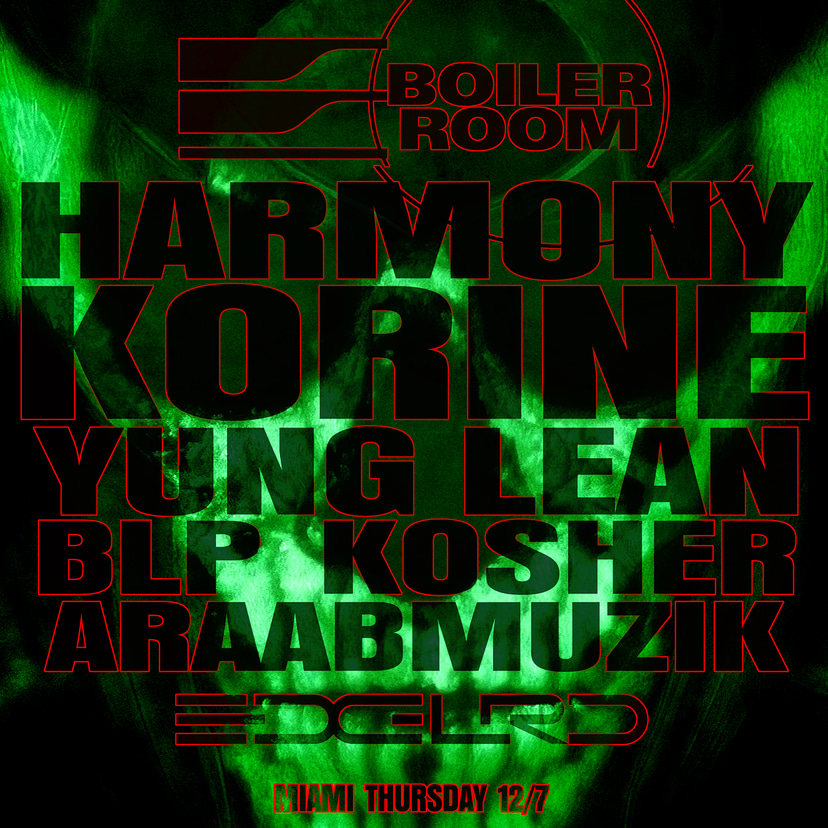 Flyer for event Miami: EDGLRD.