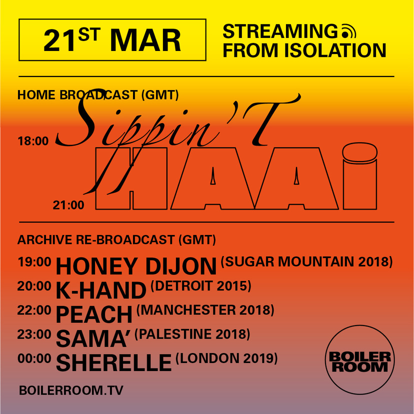 Flyer for event Streaming From Isolation – #3.