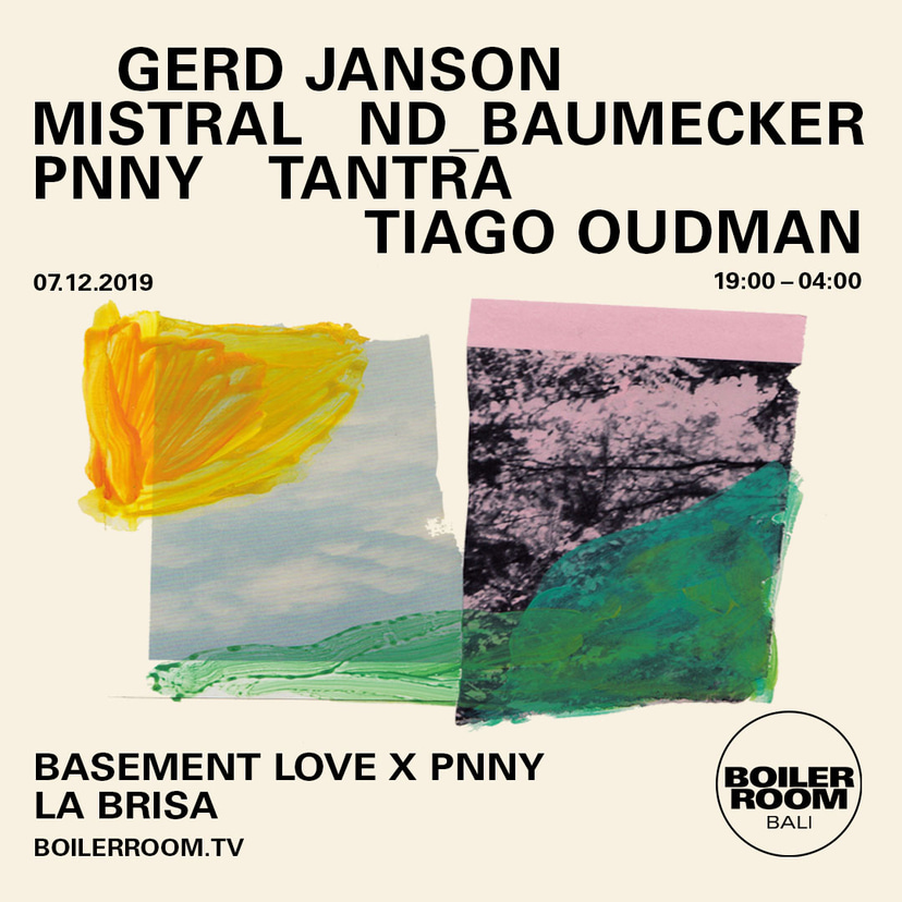 Flyer for event Boiler Room: Bali.