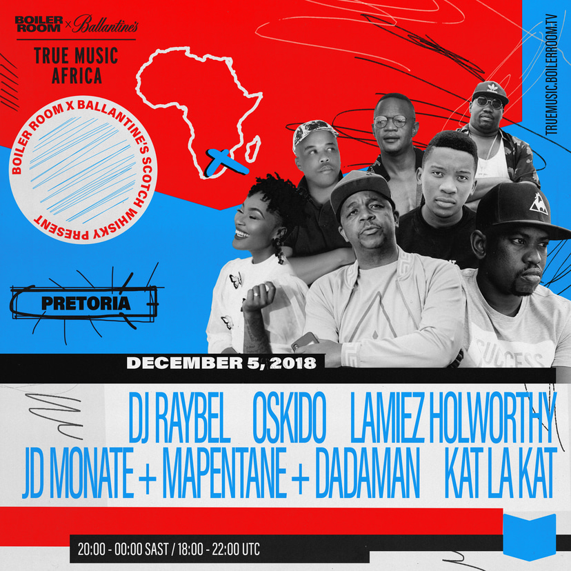 Flyer for event TRUE MUSIC AFRICA: PRETORIA.