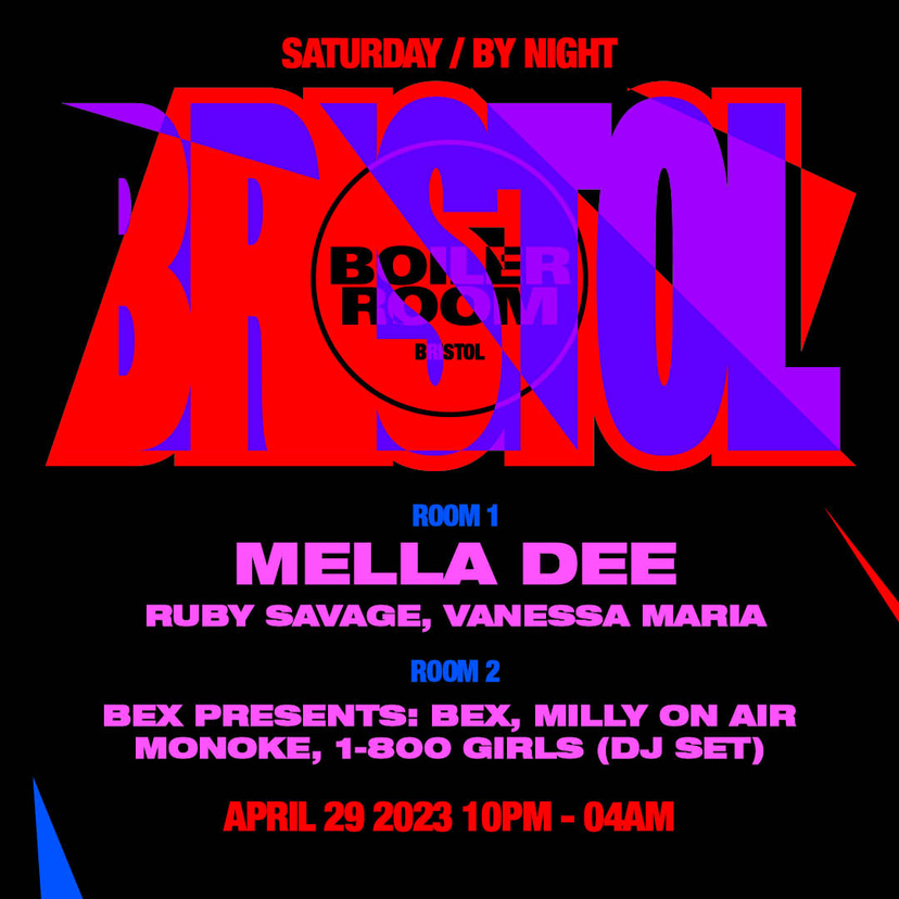Flyer for event Bristol: By Night | Saturday.