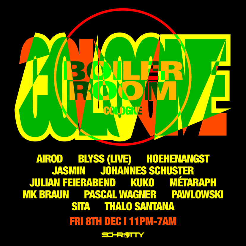 Flyer for event Cologne | Friday.