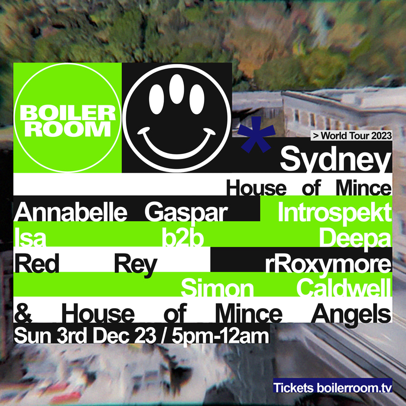 Flyer for event Sydney | House of Mince.