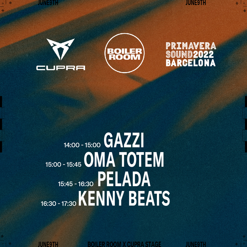 Flyer for event Primavera Sound x Cupra | Day 5.