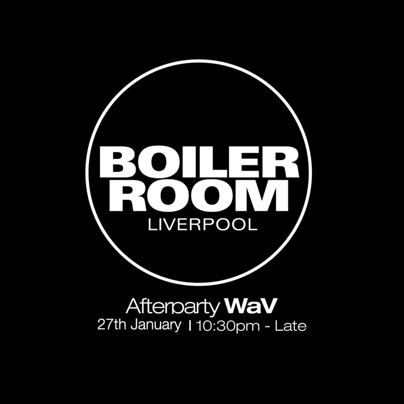 Flyer for event Liverpool Jan | Afters.